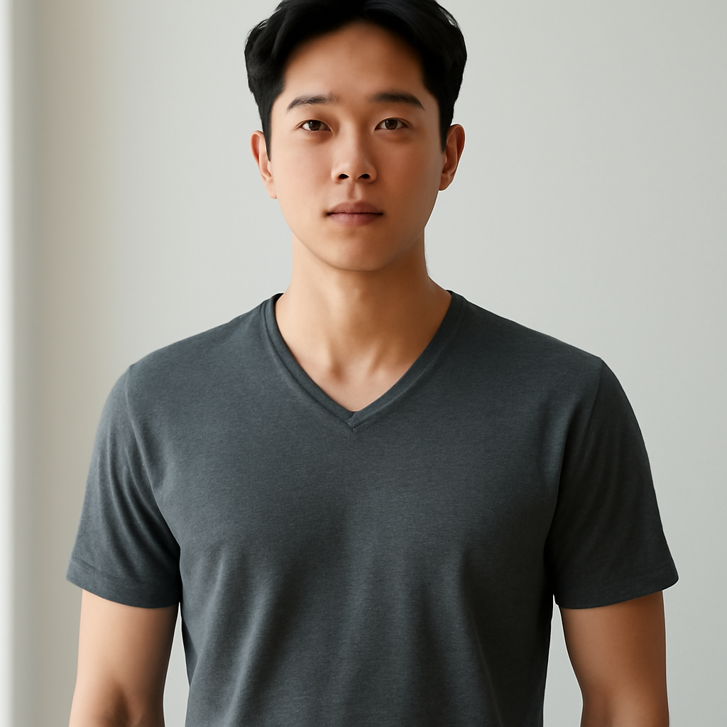 남성브이넥티 대표 이미지
